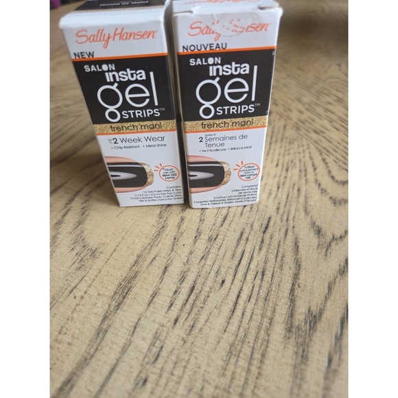 Sally Hansen Other - Sally Hansen Salon Insta Gel Strips #210 Commander In Chic